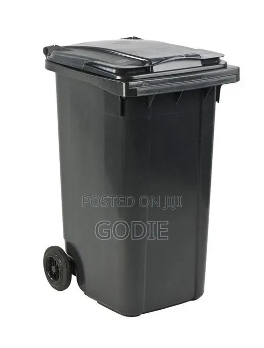 120l Commercial-grade, Green Outdoor Trash Can Designed For Food Waste