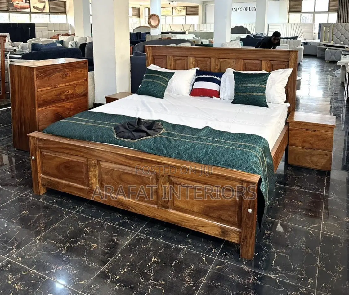 Solid Wood Kïñg Bed