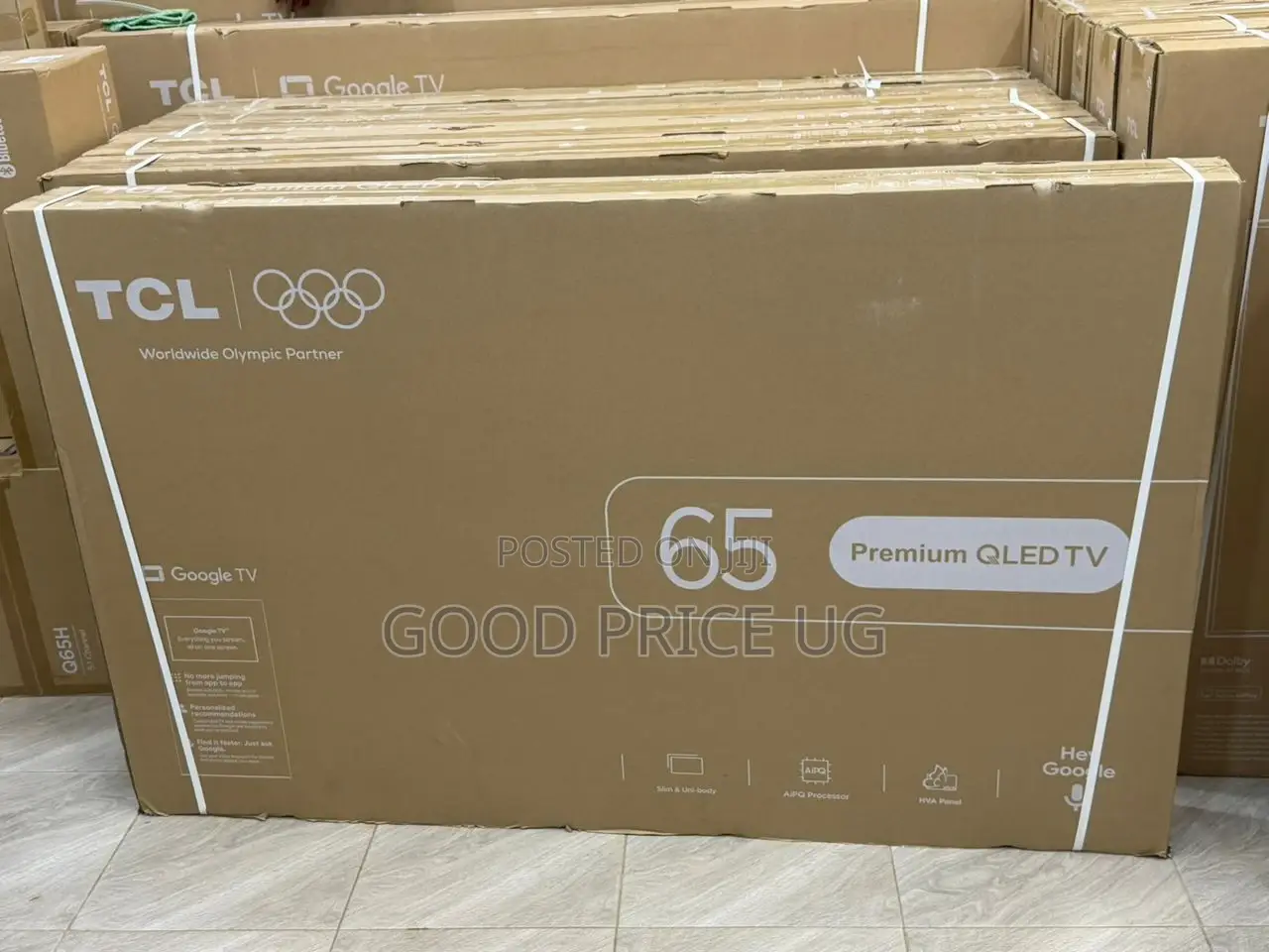 TCL 65-Inch Premium Qled Google Tv.