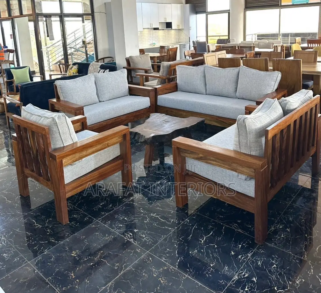 Solid Wood Living Room Set