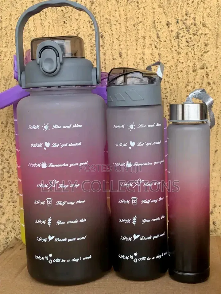 Three in One Water Bottle