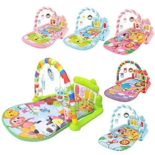 Musical Baby Play Mat With Kick Play Piano Gym And Activity Arch -