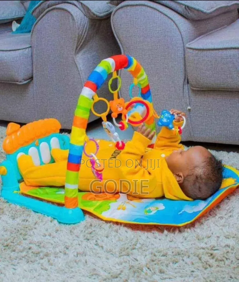 Musical Baby Play Mat With Kick Play Piano Gym And Activity Arch -