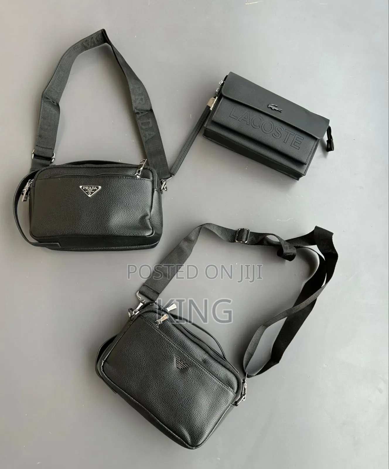 Designer Crossbody Bags Lacoste Montblanc, Coach, Emporio Armani