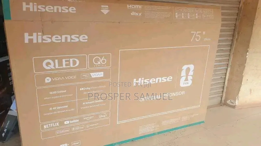 Brand New 75 Inches Smart Digital Qled Flat Screen