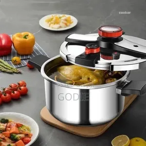 Professional Stainless Steel Stovetop Pressure Cooker - Multicolor