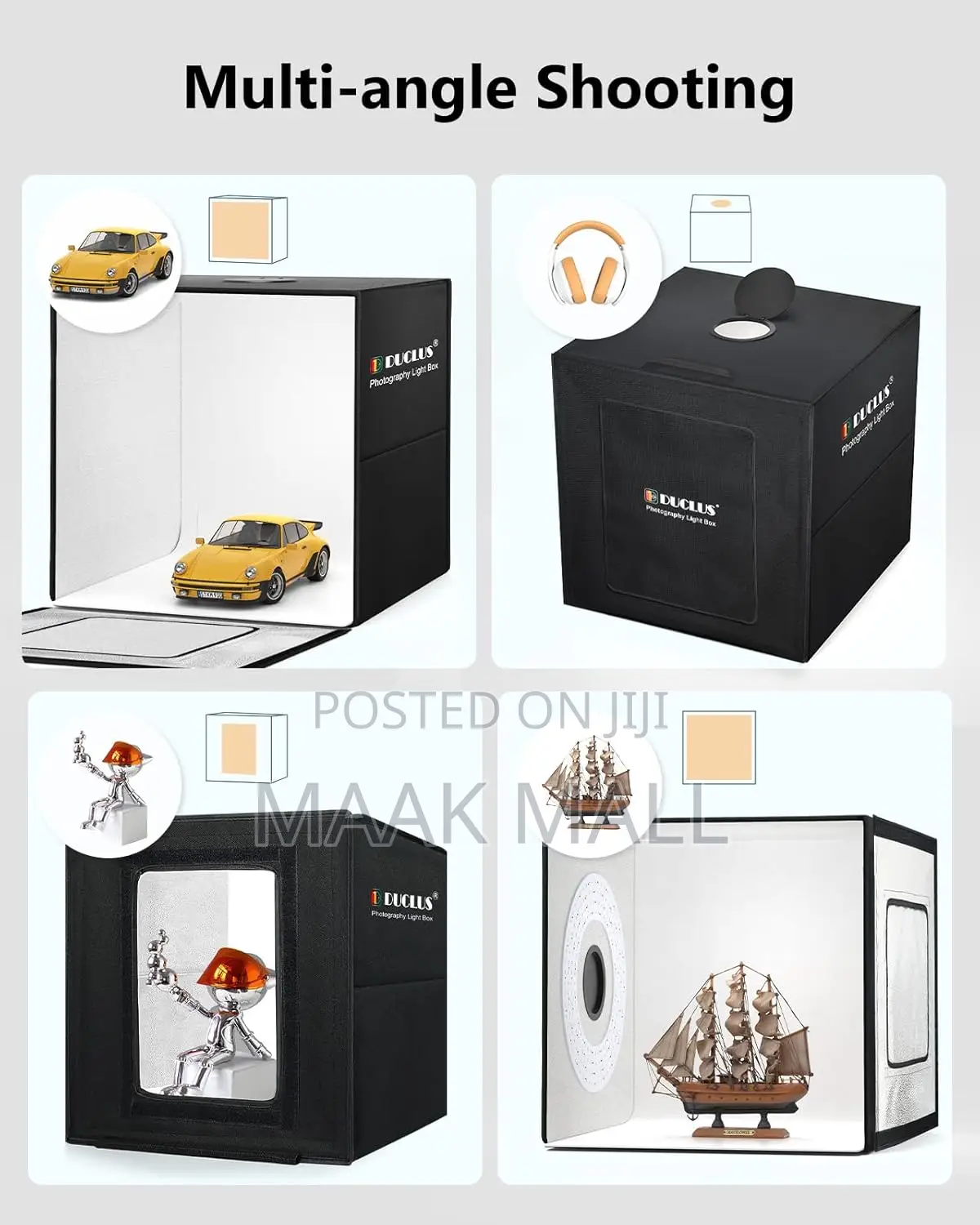 Light Box Photography 25cm by 25cm