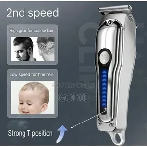 German Portable Hair Trimmer Zero-Gap Precision Blade Quie