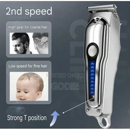 German Portable Hair Trimmer Zero-Gap Precision Blade Quie