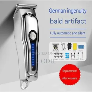German Portable Hair Trimmer Zero-Gap Precision Blade Quie