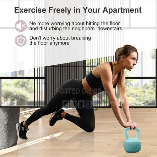 5 KGS Soft Kettlebell Anti Slip Hand Kettle-Bell Weights PVC Strength