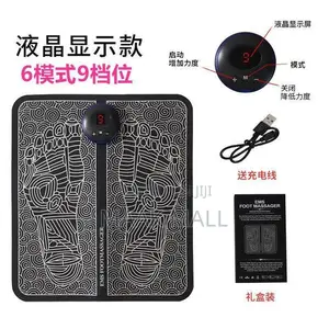 Electric Foot Massager Pad Muscle LCD Mat