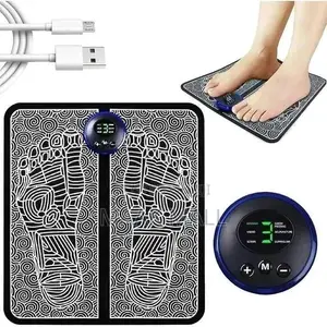 Electric Foot Massager Pad Muscle LCD Mat