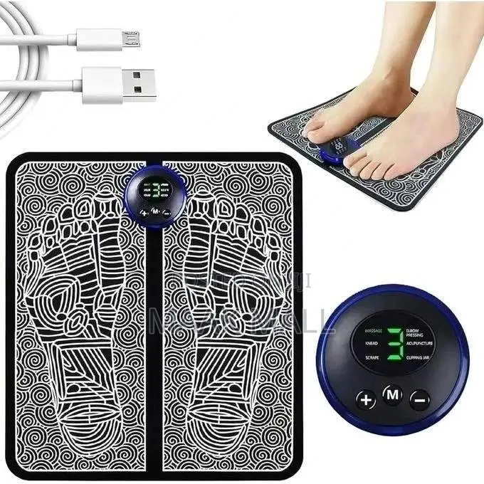 Electric Foot Massager Pad Muscle LCD Mat