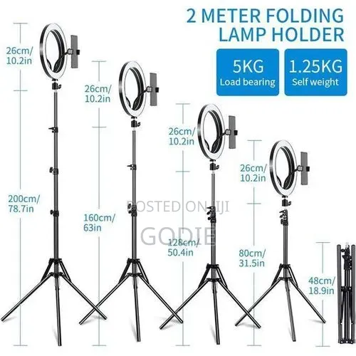 10 Inches Selfie Ring Light With Tripod Stand