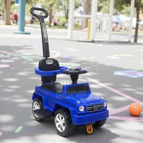 3 In 1 Baby Children Kid's Push Toy Car 1- 3 Years - Blue