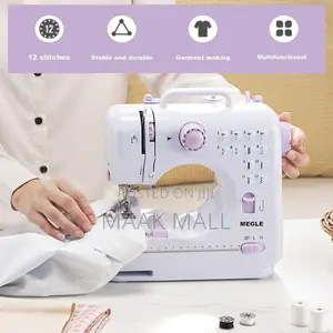 Automatic Electric Sewing Machine Both Electric And Battery Powered