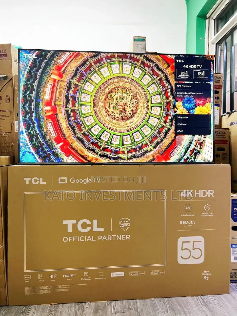 55 Inch TCL HDR Google Tv