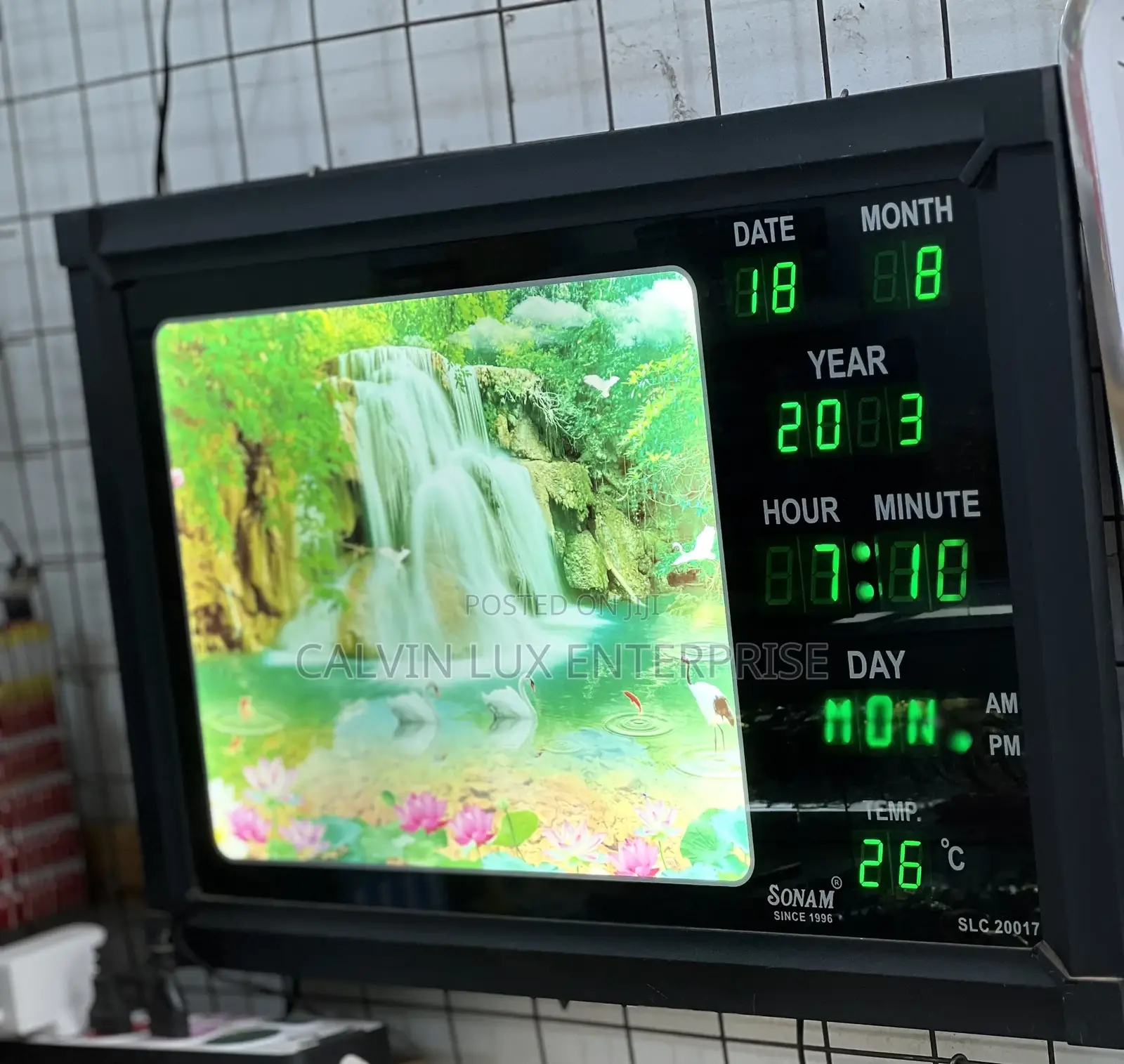 Digital Wall Clock