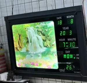 Digital Wall Clock