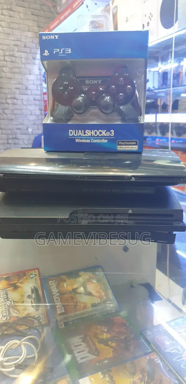 Retro Sony Ps3 Bundle: 2 Wireless Controllers and 150 Classic Games