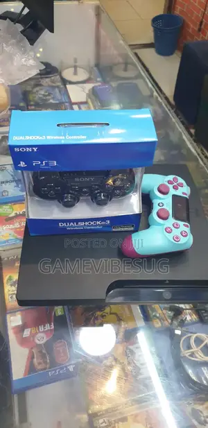 Ps3 Super Slim Set: 108 Games + 2 Wireless Controllers - Like New