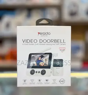 Wireless Video Doorbell With Visual Two-Way Chat Night Vision