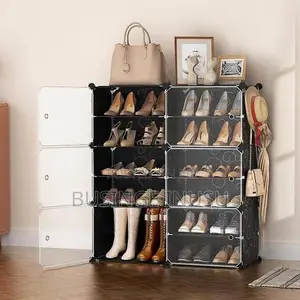 Brand New 6door Plastic Shoerack Capacity 24pairs Available