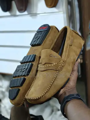 Brown Clarks Moccasin