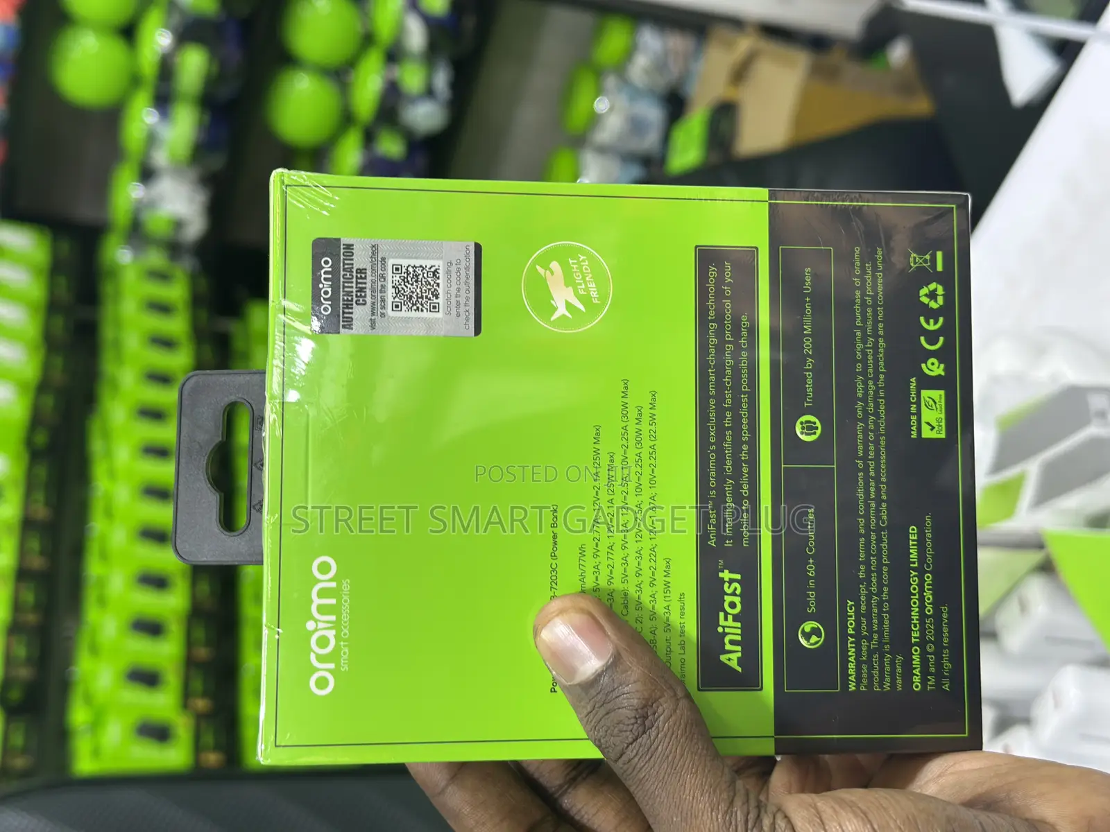 Oraimo Power Nova L21 Pocket-Sized 20,000mah Power Bank