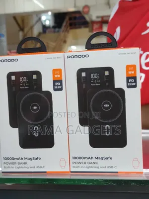 Porodo 10,000mah Magsafe Power Bank.
