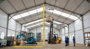 Industrial Warehouse Storage Tent
