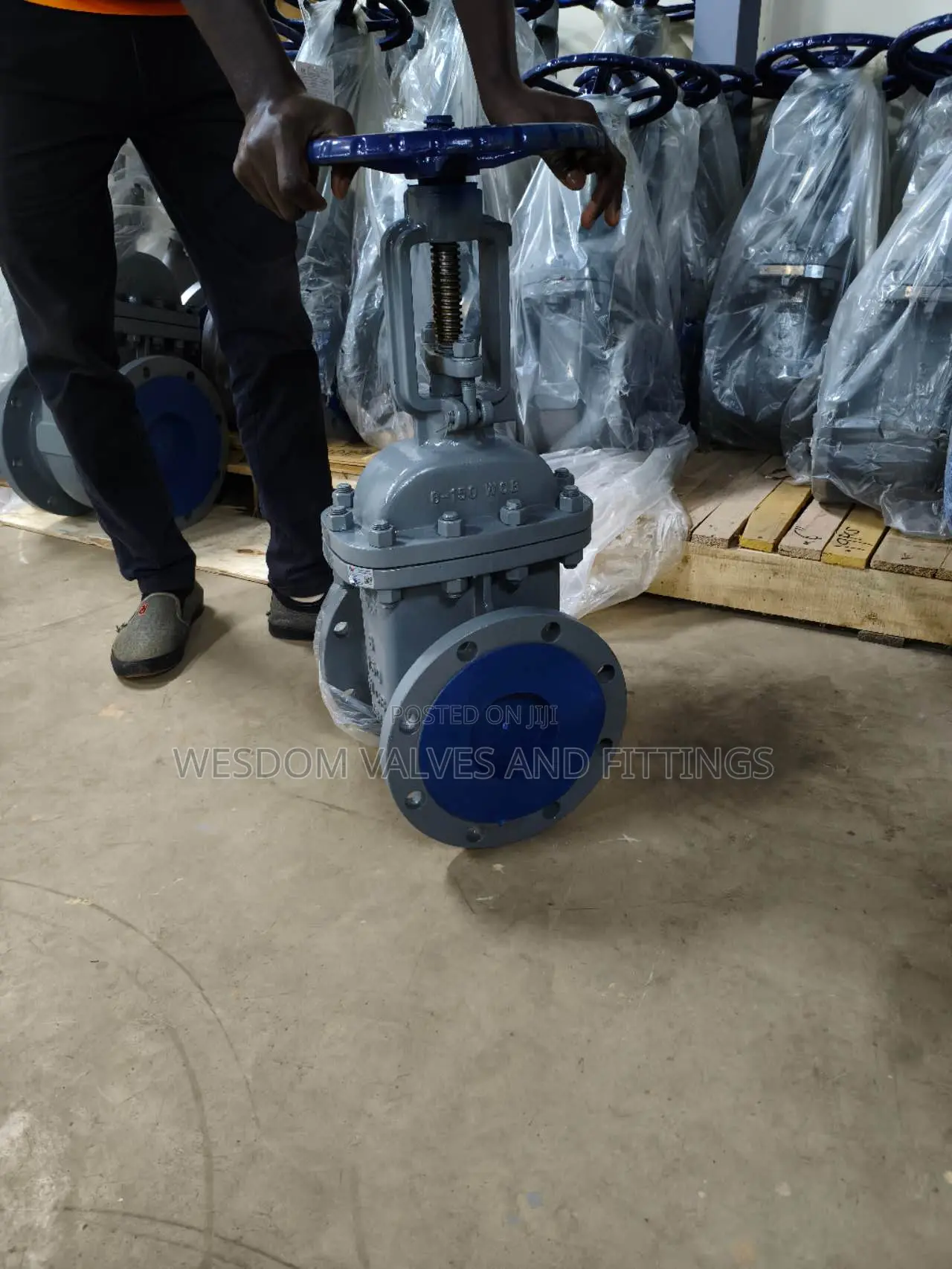 Carbon Steel Gate Valve WCB 150lb - 6" (Dn150) Available