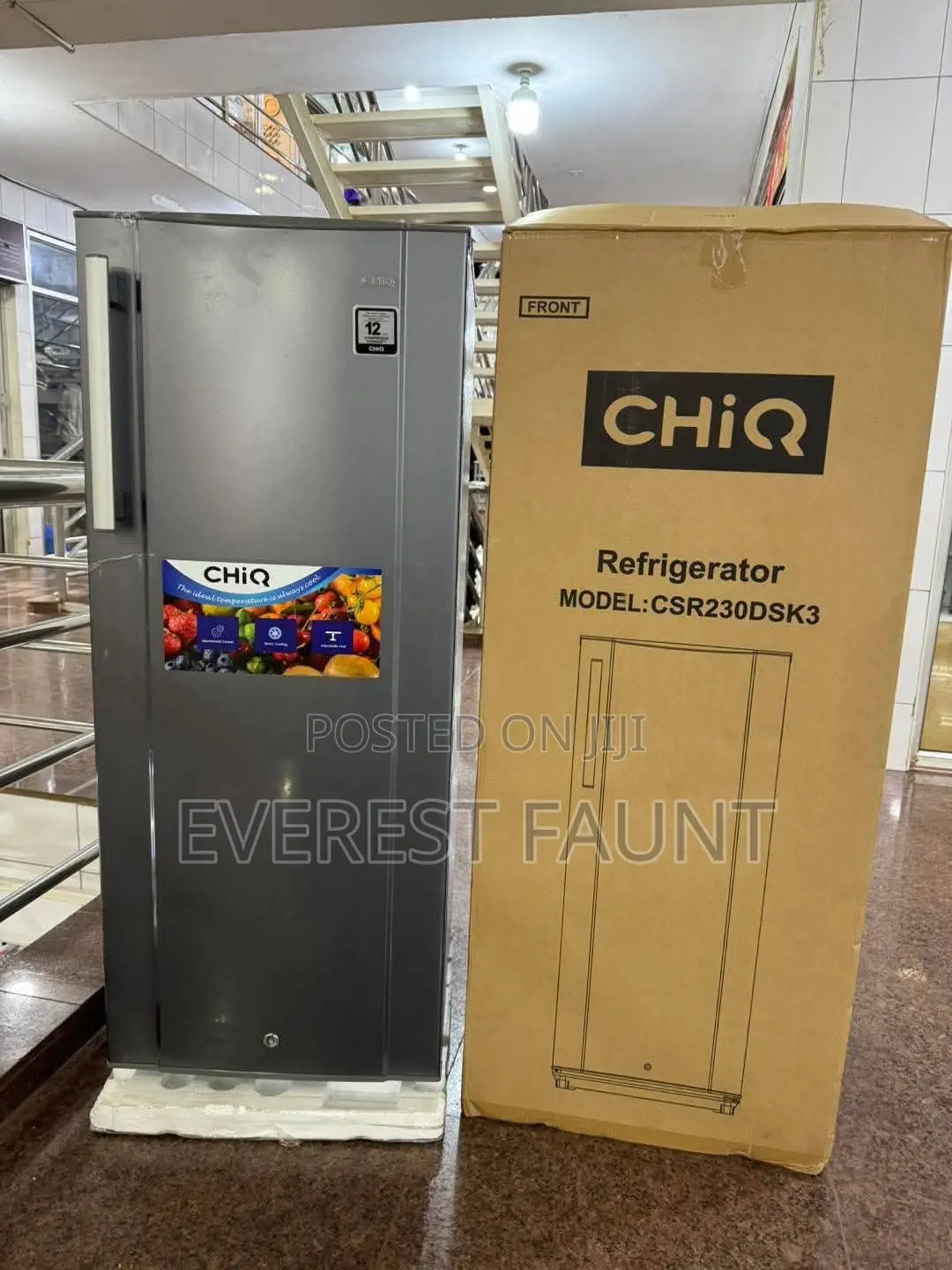Chiq Refrigerator 230 Liters
