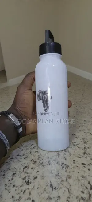 3pcs I Love Africa Plastic Water Bottles Plastic Water Bottles