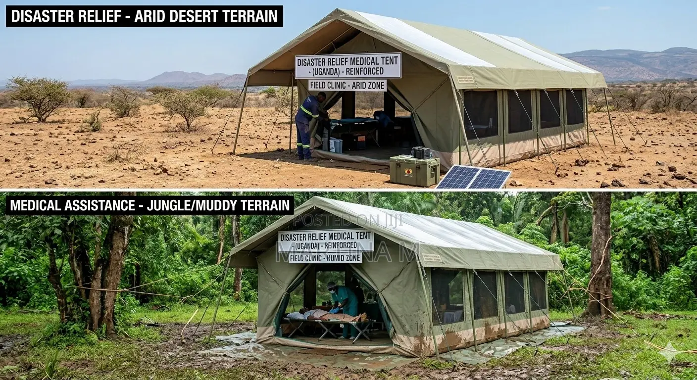 Disaster Relief And Medical Tents