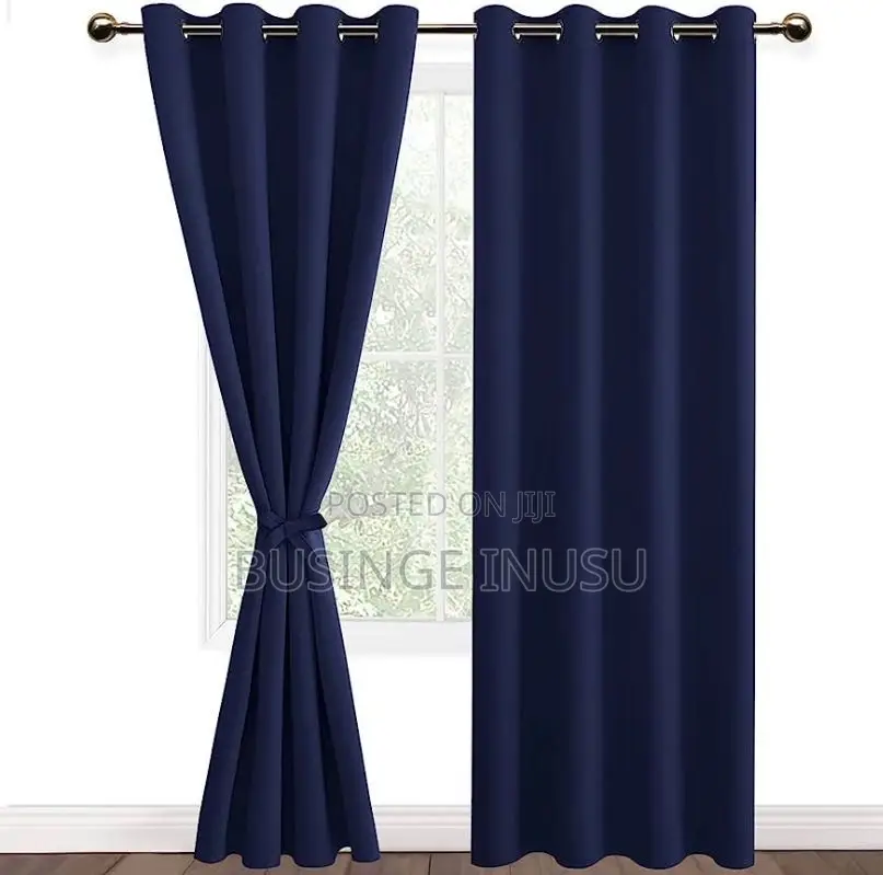 3pc Curtains 2 Curtains and 1 Net 1.5m Each Curtain and 3m Net
