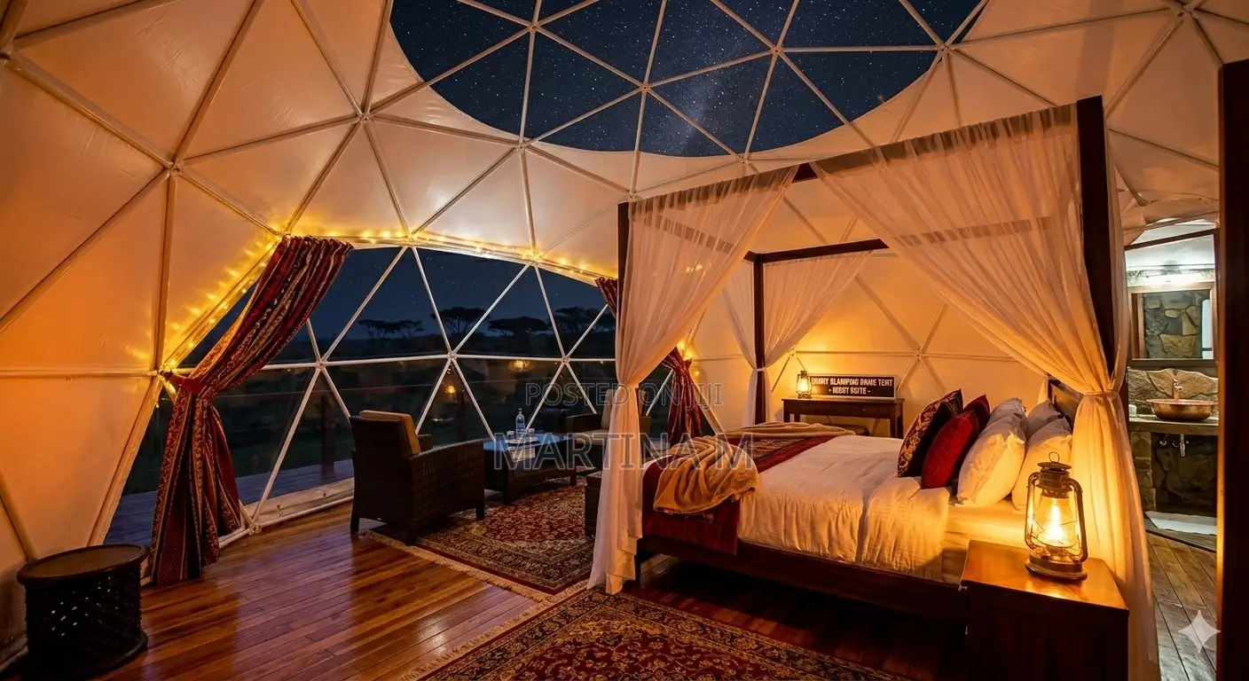 Luxury Glamping Dome Tent
