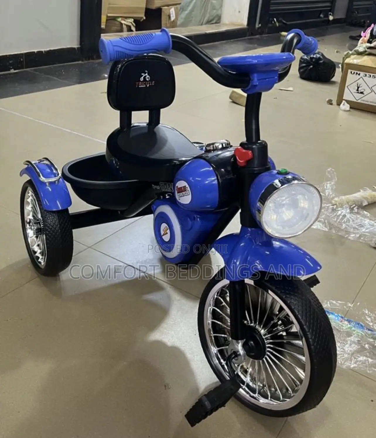 Single Torch Tricycle Blue 1-4 Years