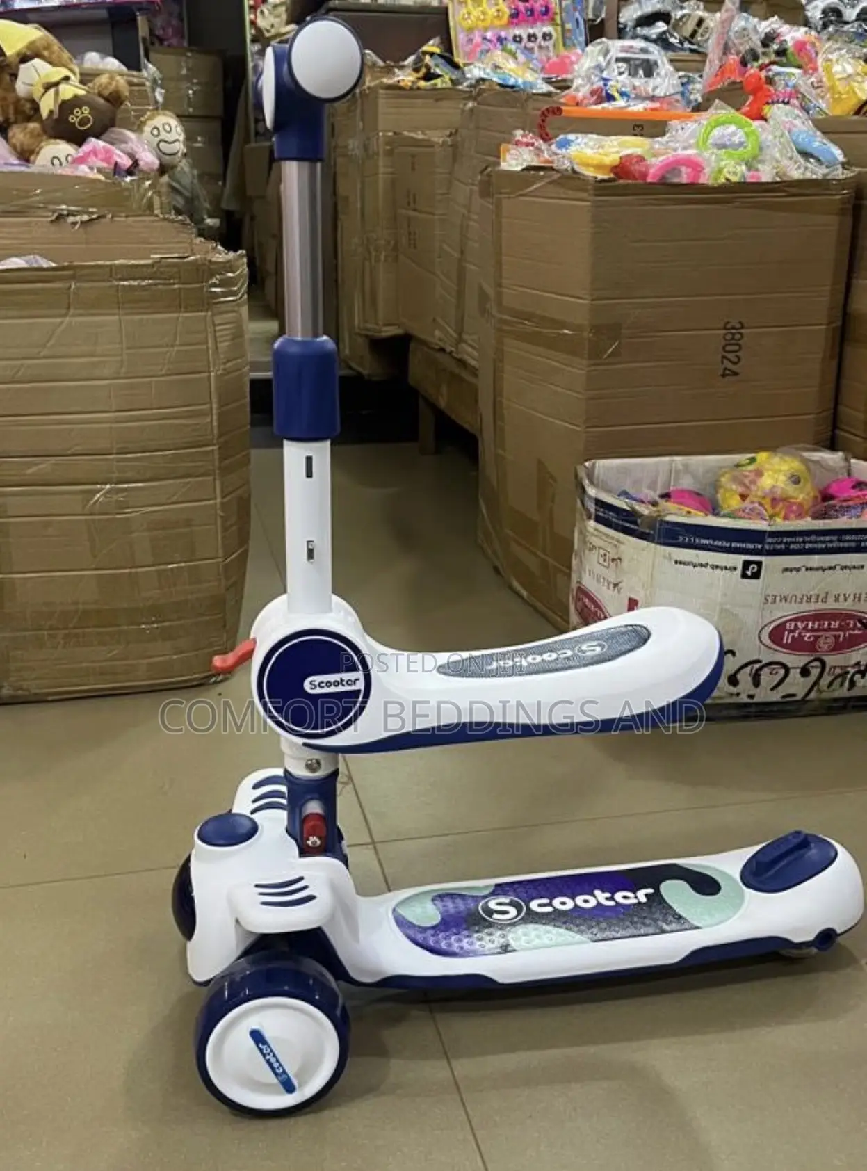 Seat Kids Scooter White
