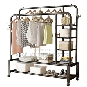 Metal Hanger Coat Rack