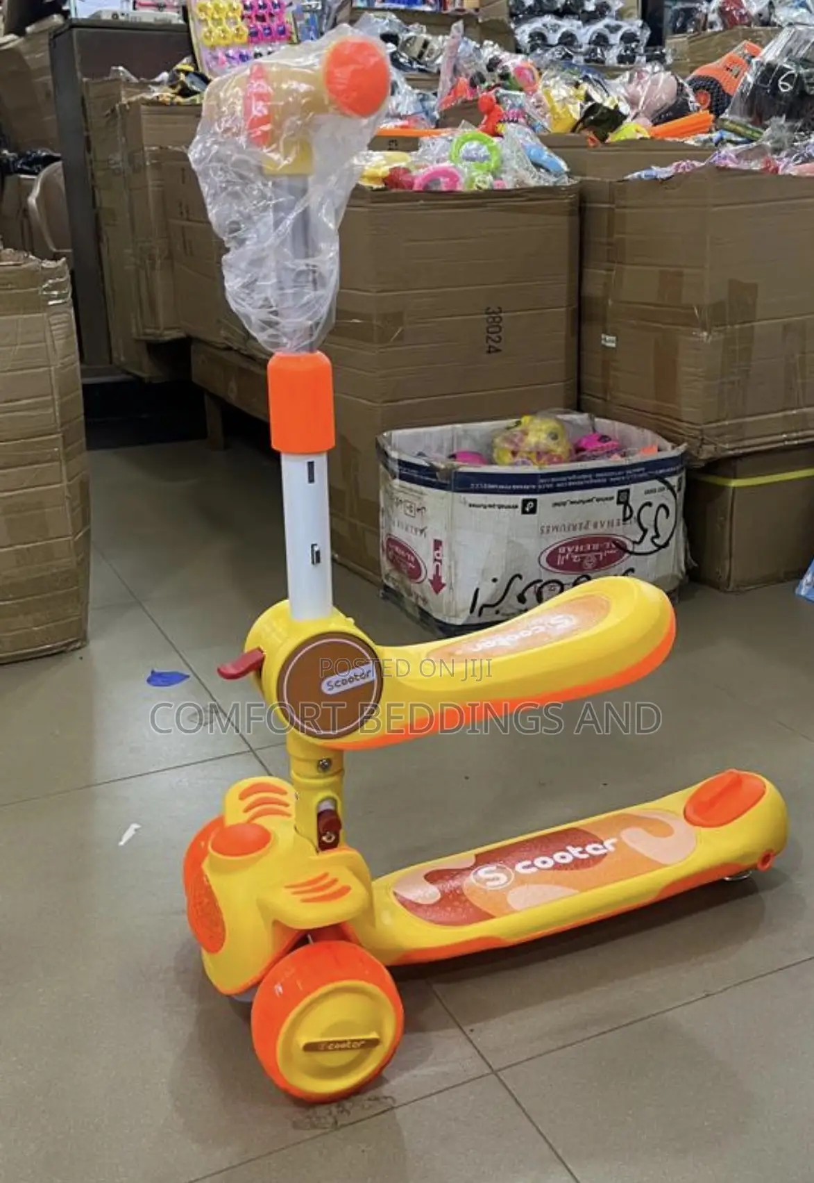 Kids Seat Scooter Orange