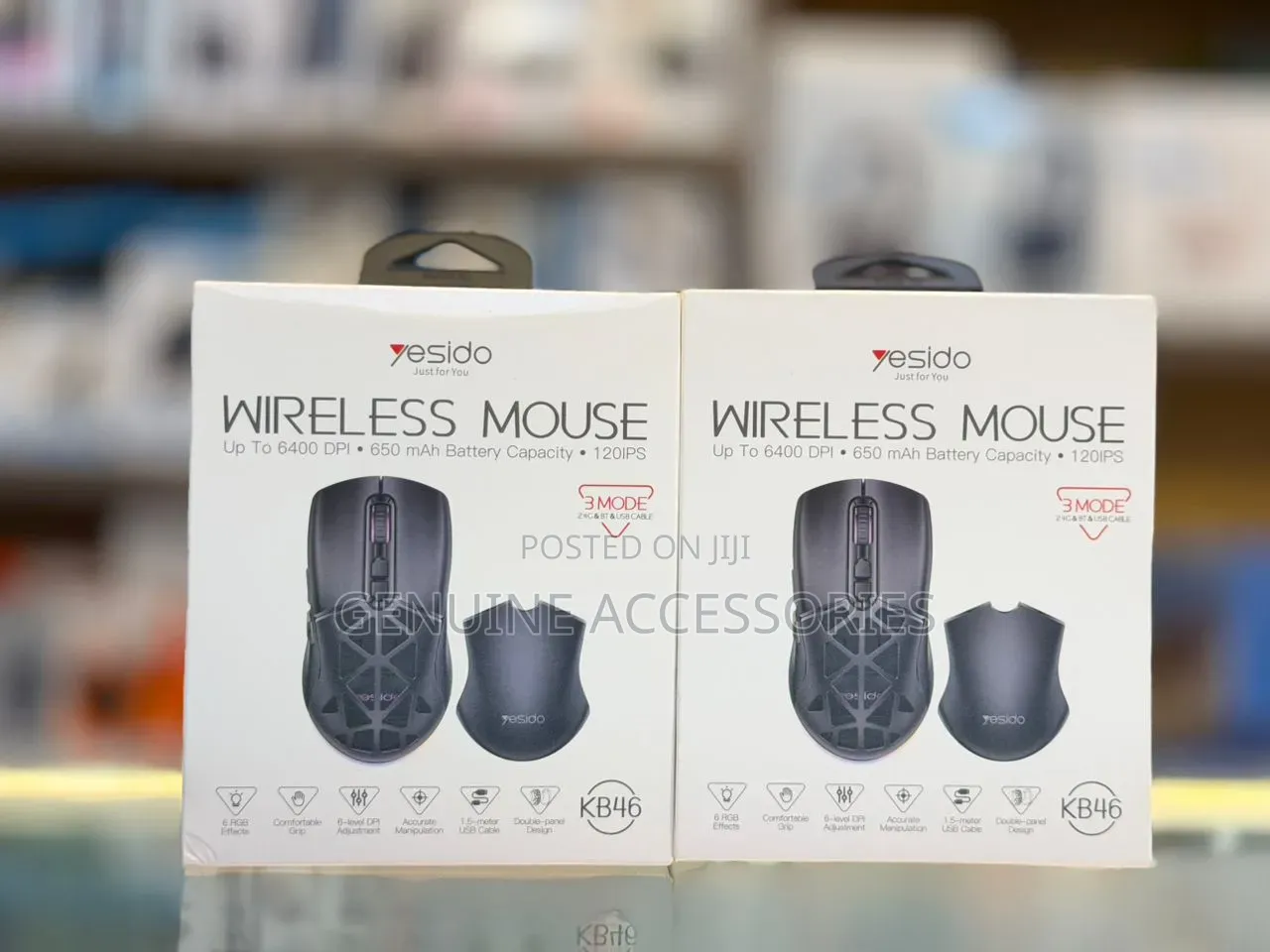 Yesido Kb46 Wireless Mouse Rechargeable