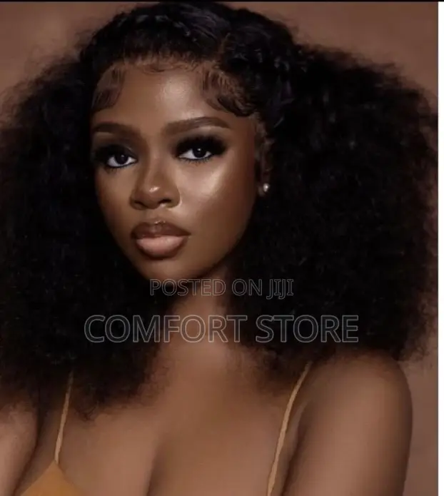 13*4 Jerry Curly 20 Inches 2in1 Wig Human Hair