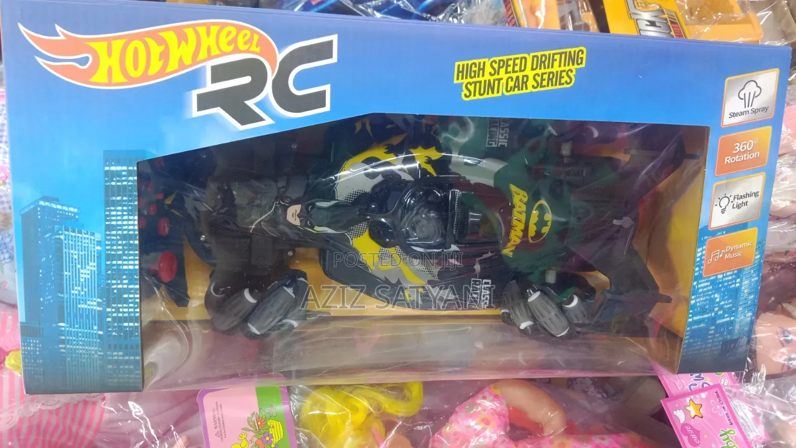 Drift F1 Rc Car 4wd Simulated Gas Spray Fast Racing Car