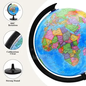 Geographic World Globe,Kids Educational Globes With Stand,