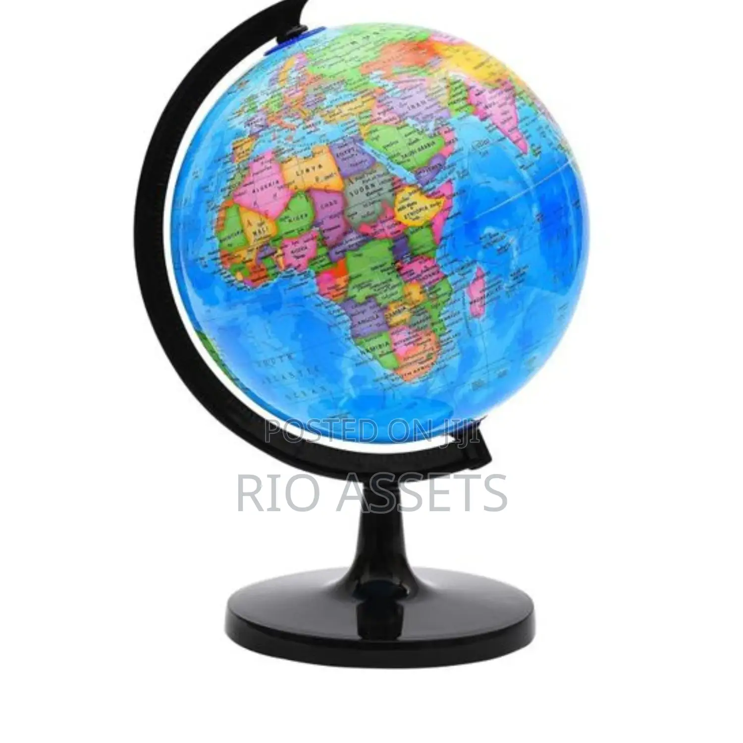 Geographic World Globe, Educational Globes With Stand, Rotating World