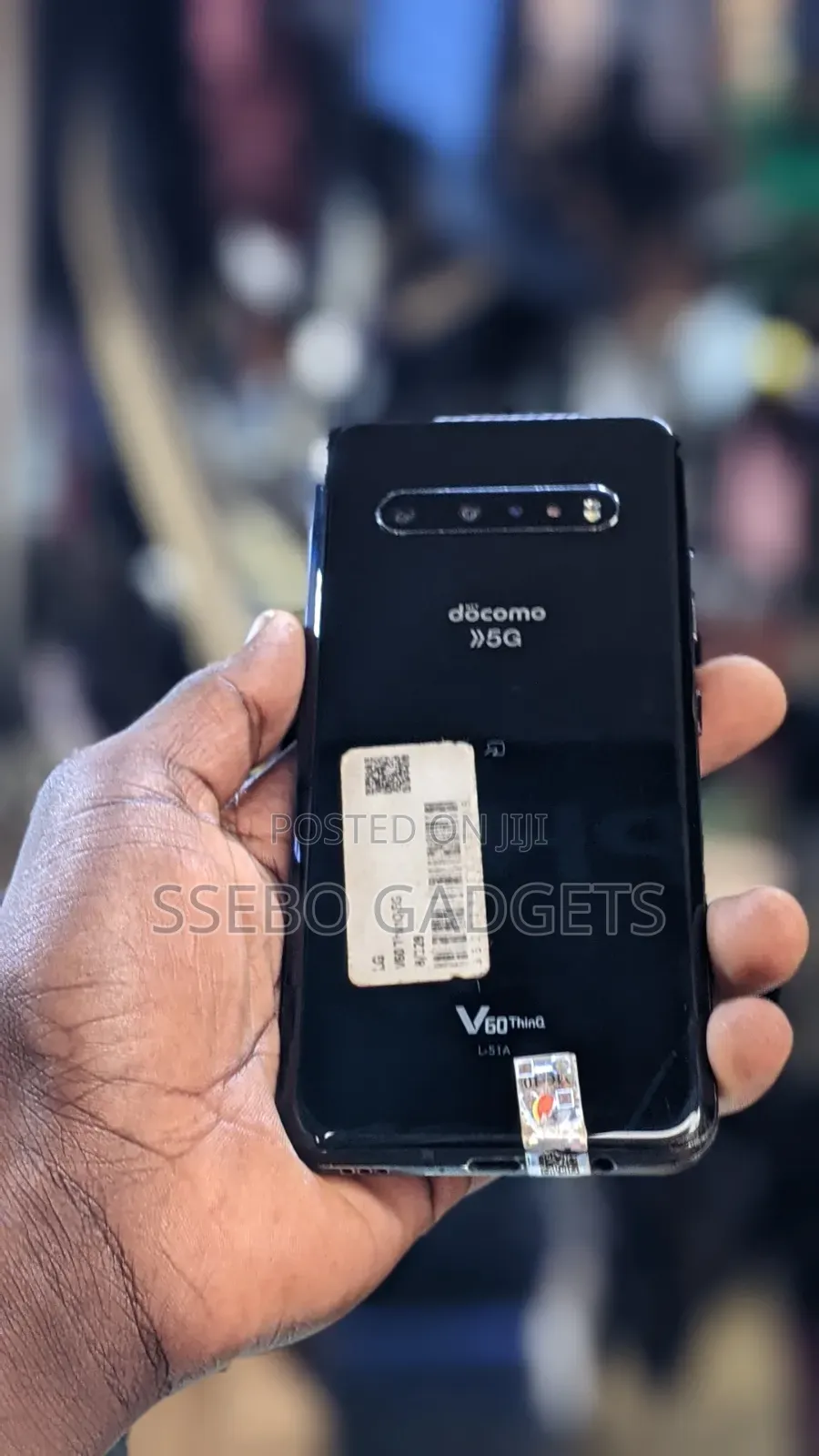 LG V60 ThinQ 5G 128 GB Black