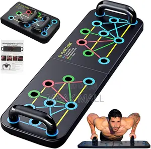Folding Push Up Board Support Muscle Exercise Fitness Equipment