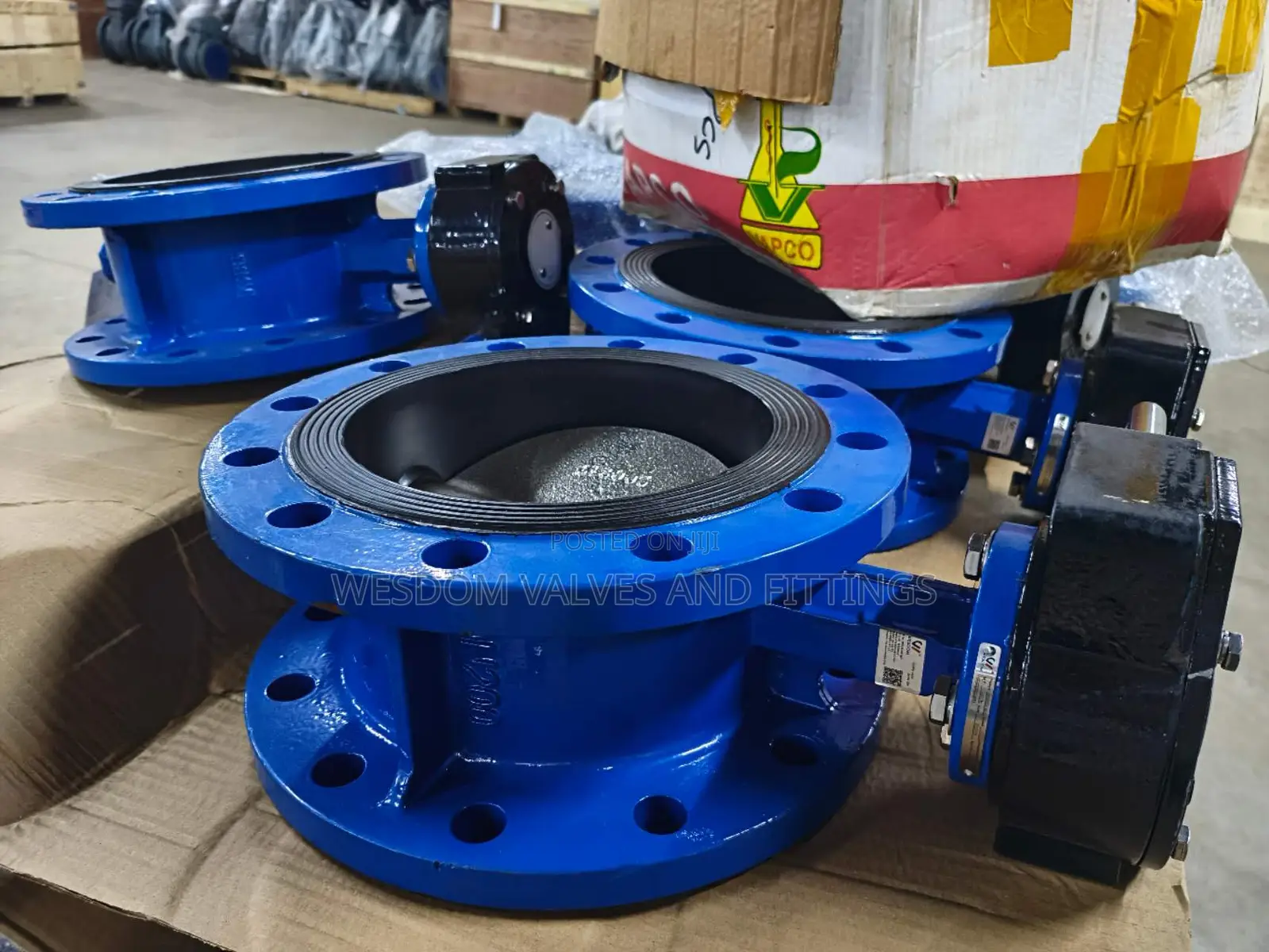 Turbine Butterfly Valve Pn16 - 8" (Dn200) Available